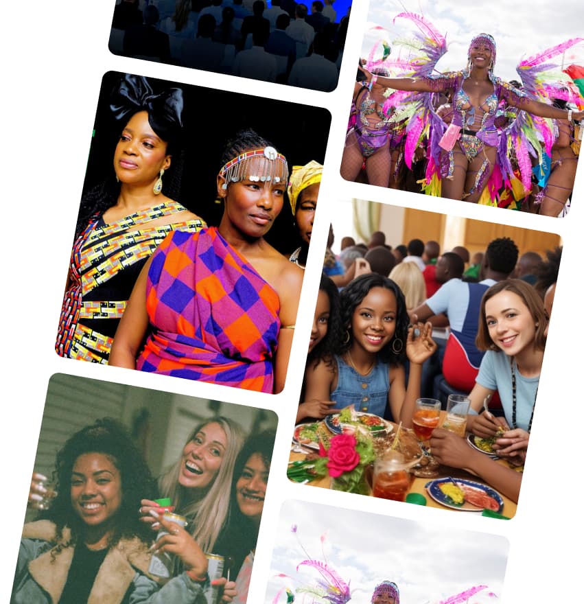 picture of people meeting at events